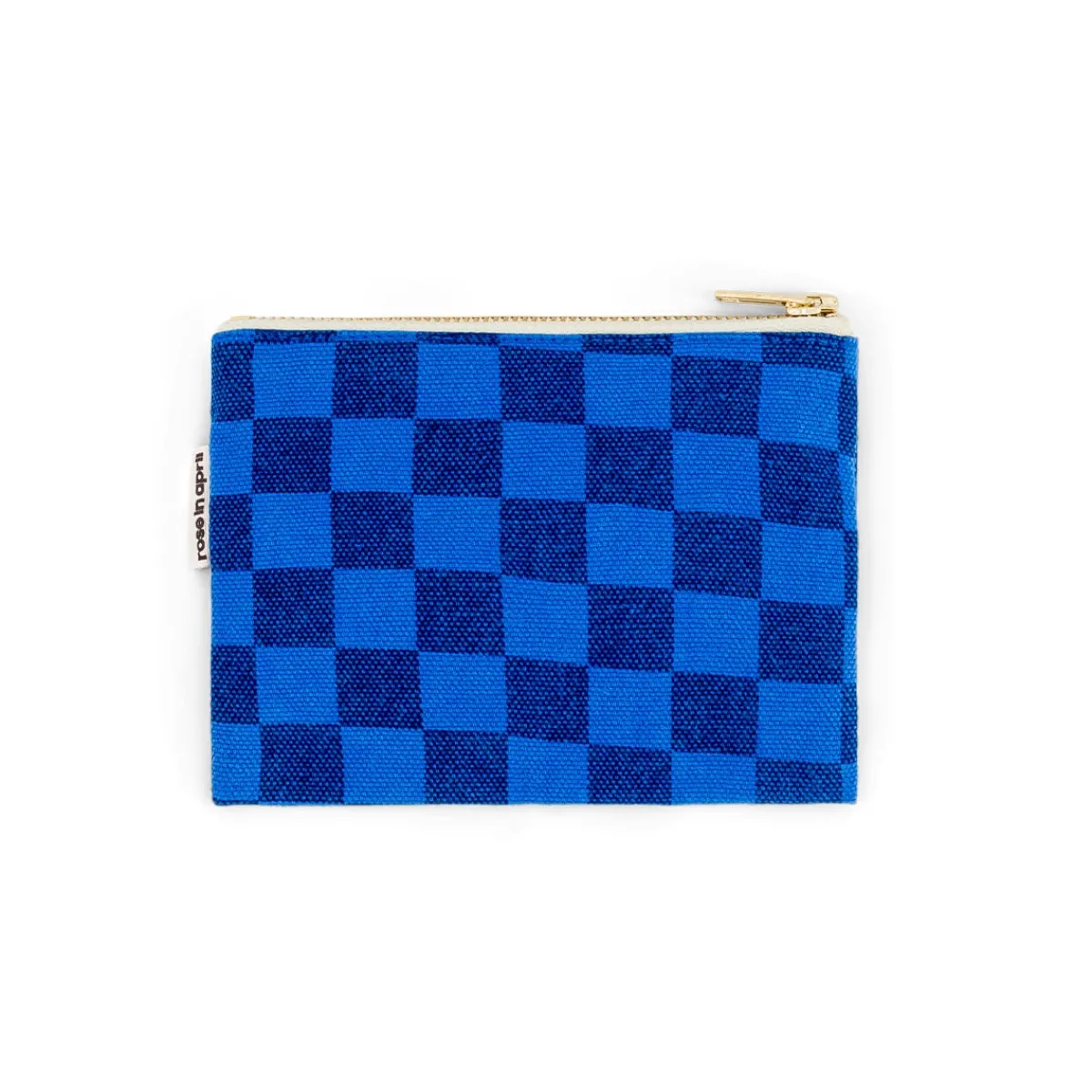 Rose in April Porte-monnaie - Marie Damier Bleu grec / Bleu navy Caramel Cheap